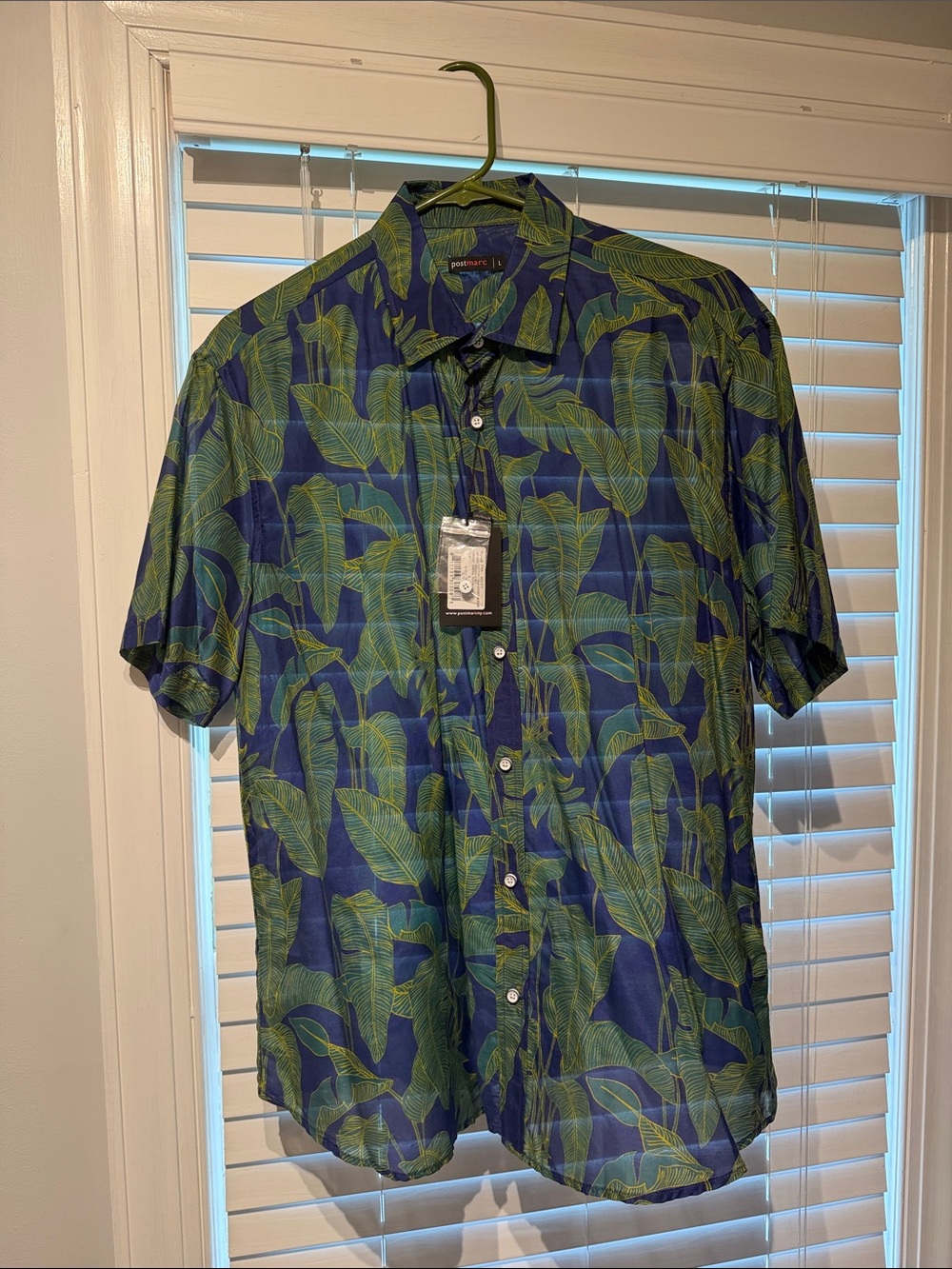 Postmarc Cotton/Silk Short Sleeve Shirt